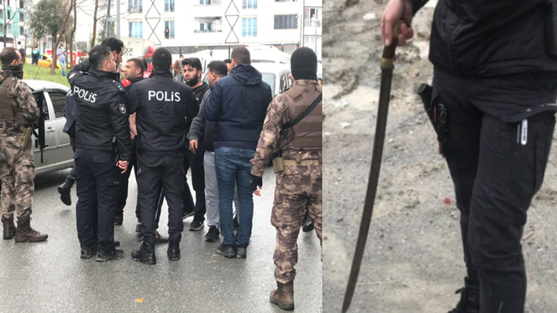 Esenyurt'ta kılıçlı pompalı tüfekli kavga: 2 yaralı, 2 gözaltı