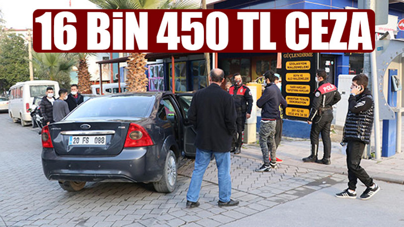 Hem kısıtlamaya uymadılar hem kaza yaptılar