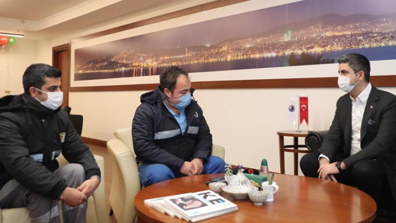 Kartal Belediyesi emekçilerinden örnek davranış 