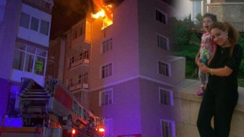 Konya’da yangın faciası: Anne-kız hayatını kaybetti