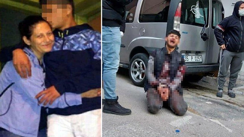 Annesini evinde boğazı kesik halde bulduğunu söyleyen genç, adliyeye sevk edildi