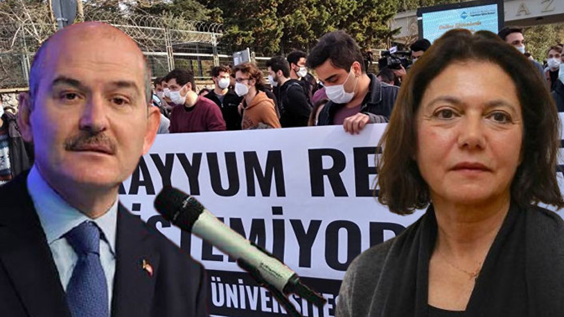 Süleyman Soylu: Kavala'nın eşi Boğaziçi'ne konuşlanmış