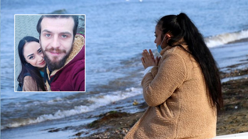 Eşi denizde kayboldu: 'Bulana 100 bin lira ödül vereceğim'