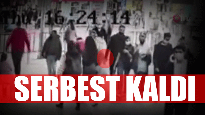 Sokak ortasında kadını taciz etti