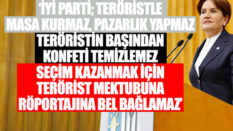 Akşener'den fezleke açıklaması