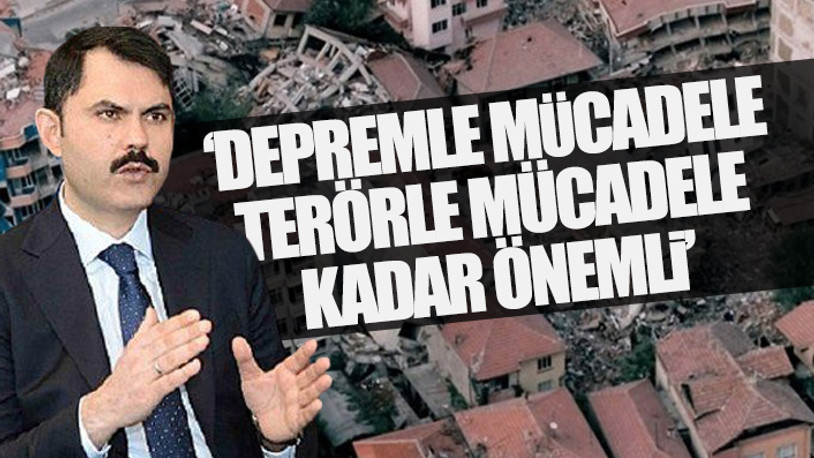 Bakan Kurum'dan 'Deprem vergileri nerede?' sorusuna yanıt