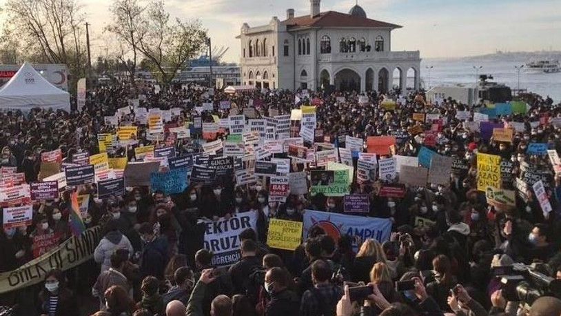 Boğaziçi eylemlerinde tutuklanan 3 kişiye tahliye
