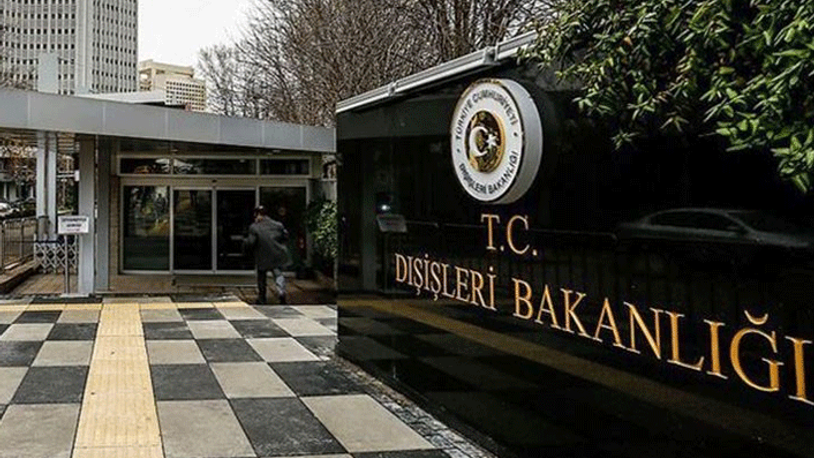 Dışişleri Bakanlığı'ndan 'pul' tepkisi: Haddini bilmezler