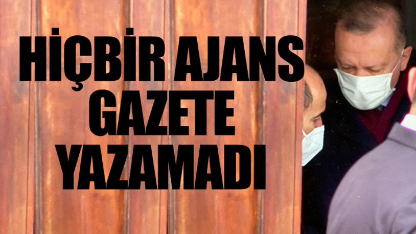 Erdoğan Cuma namazını sürpriz bir isimle kıldı