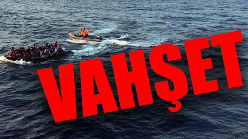 Göçmenler kelepçelenerek denize atıldı