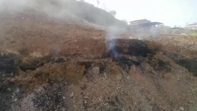 İzmir'den kaygılandıran görüntü: Nükleer çöp kaynıyor