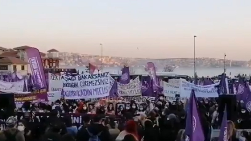 Kadın Platformları Beşiktaş'ta: İstanbul Sözleşmesi'ni uygulatacağız