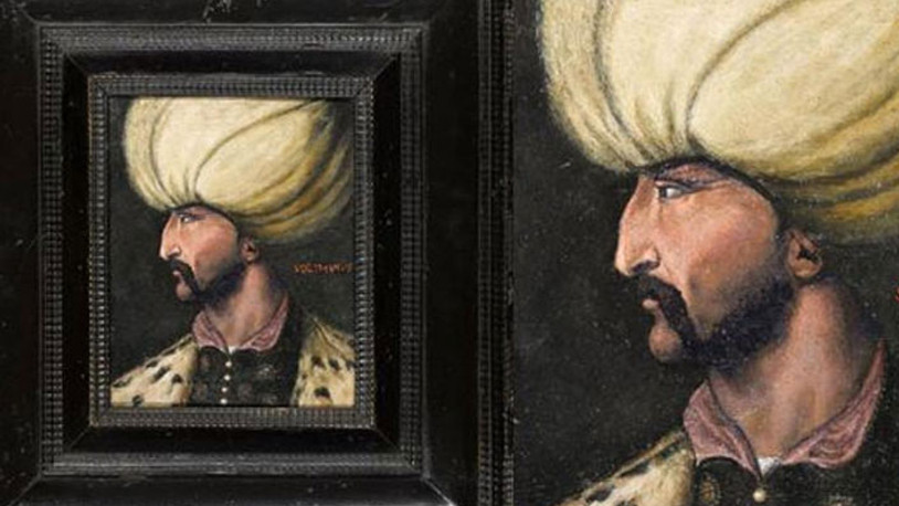 Kanuni Sultan Süleyman'ın portresi Londra'da rekor fiyata satıldı