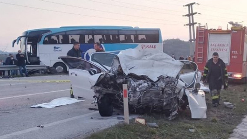 Katliam gibi kaza:  3 ölü, 11 yaralı