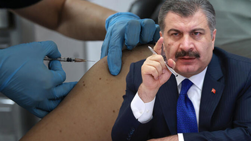 Koronavirüs aşısı ile ilgili Fahrettin Koca'dan flaş açıklama