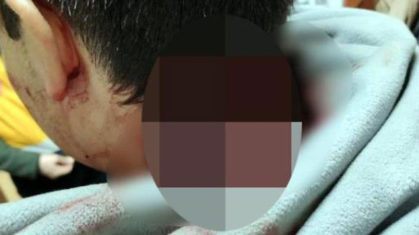 Oğlunu 'kurban' diye kesen kişinin skandal görüntüleri ortaya çıktı