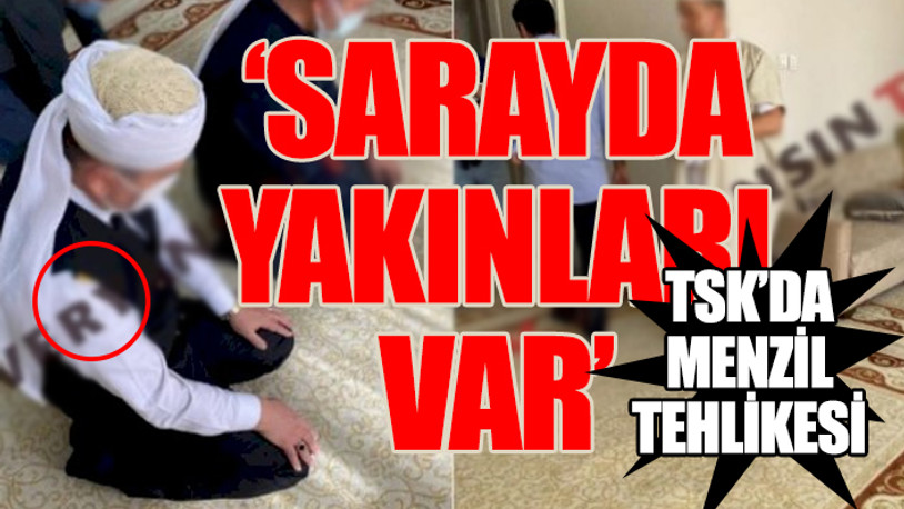 Sarıklı, cübbeli tarikat ziyareti yapan amiralin kim olduğu ortaya çıktı
