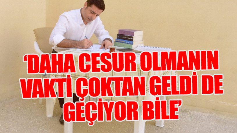 Selahattin Demirtaş'tan 'barış' çağrısı