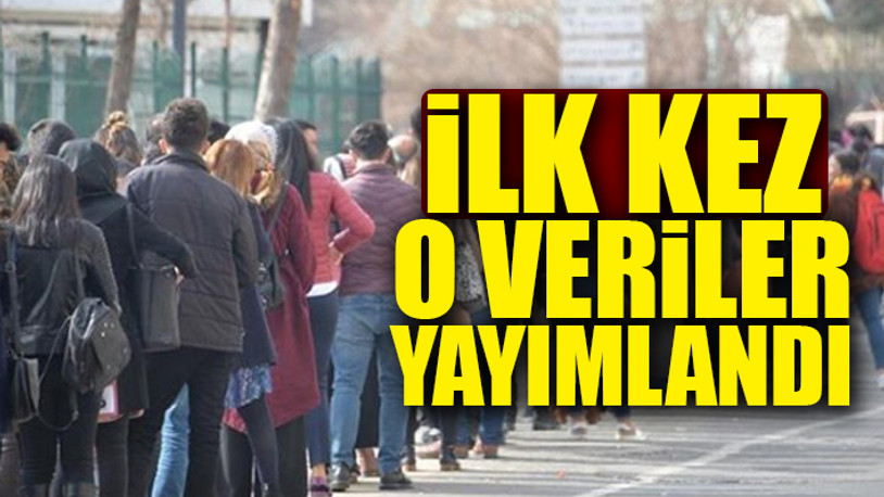TÜİK, gerçek işsizliği itiraf etti