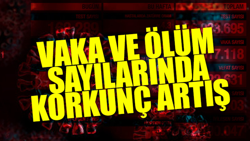 Türkiye'nin son koronavirüs tablosu...