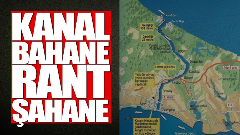 ‘120 milyar dolarlık ranttan devlet 1 kuruş vergi almayacak’