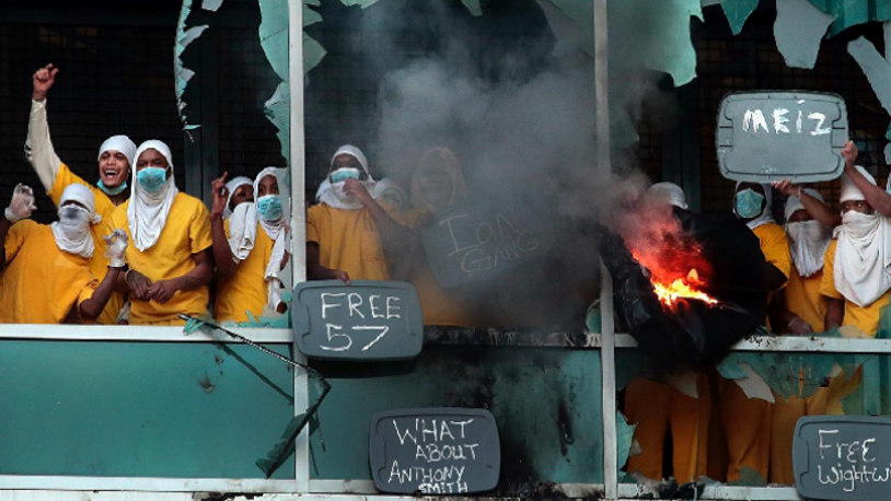 ABD’de mahkumlar isyan çıkardı