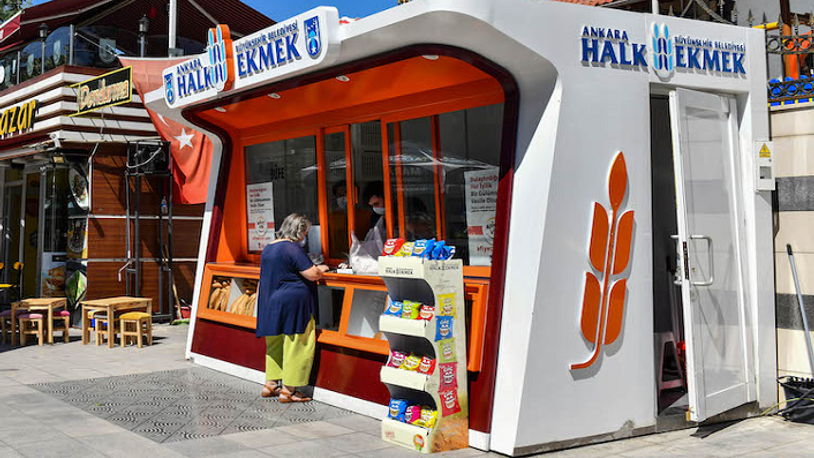 Ankara Büyükşehir'den Halk Ekmek büfesi müjdesi