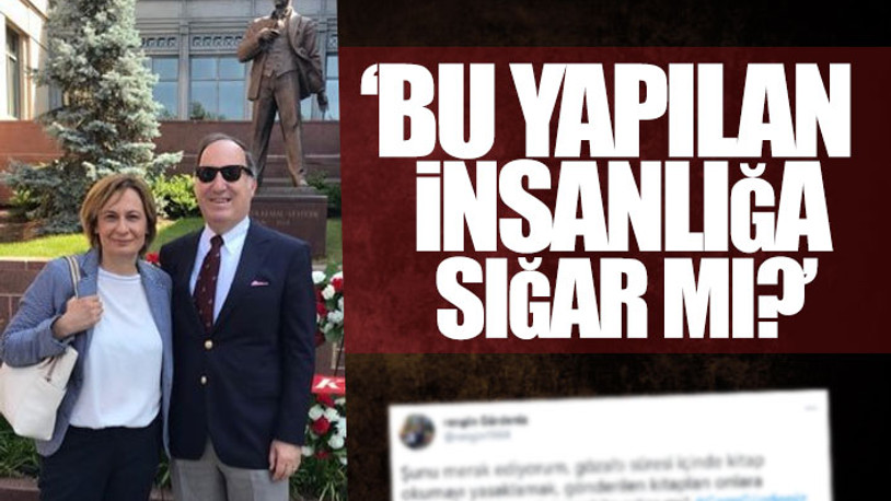 Emekli amiral Cem Gürdeniz'in eşi Rengin Gürdeniz isyan etti