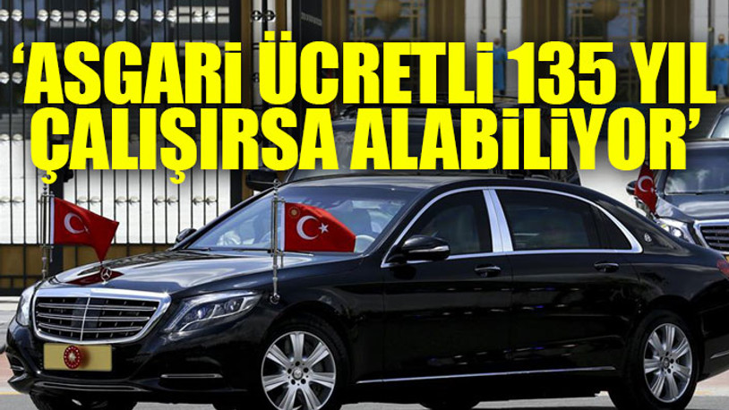 Erdoğan'ın ikinci makam aracının da fiyatı belli oldu