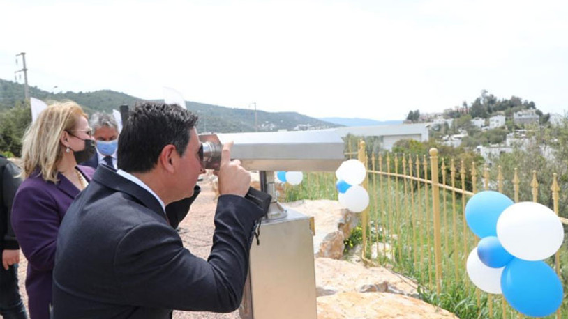 Halikarnas Balıkçısı Seyir Terası açıldı