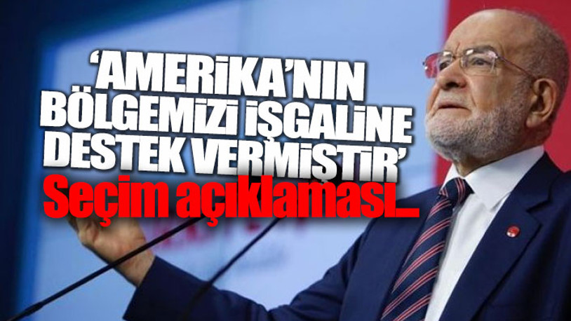 Karamollaoğlu'ndan Erdoğan'a 'BOP' eleştirisi