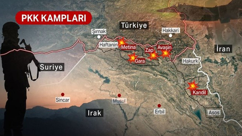 Kuzey Irak'ta  geniş çaplı operasyon
