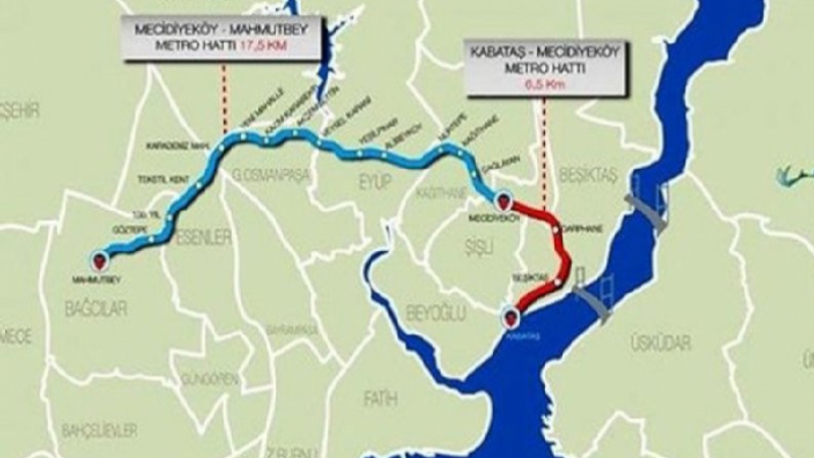 Mecidiyeköy metro istasyonu kapatıldı