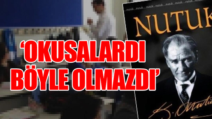 'Nutuk'a yasak kararını görünce nutkum tutuldu'