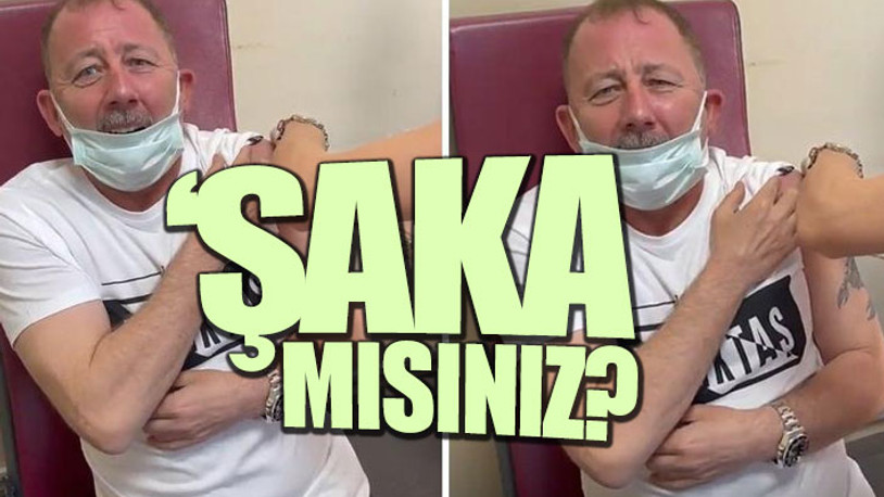 Sergen Yalçın'ın aşı imtihanı: Hemşireden şok tepki