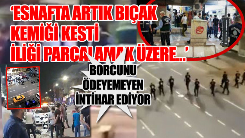 'Tam kapanma'ya karşı esnaf direnişe geçti