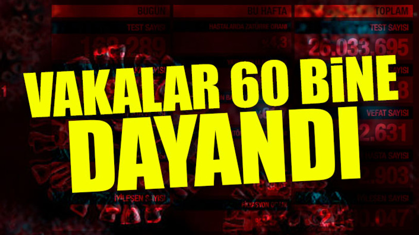 Türkiye'nin son koronavirüs tablosu açıklandı