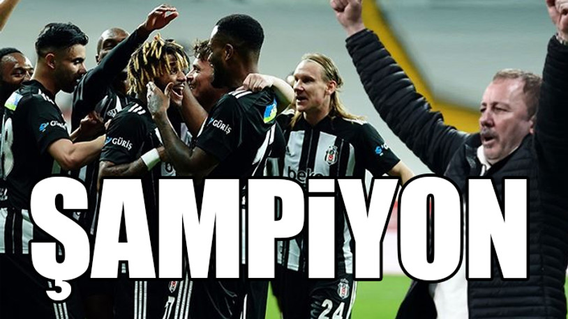 2020 - 2021 sezonu şampiyonu Beşiktaş oldu