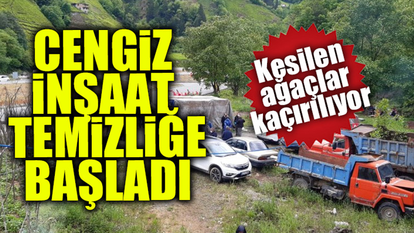 2 ambulans ve 20 araçlık konvoy ile İkizdere'ye ulaşan Bakan Karaismailoğlu'na hazırlık