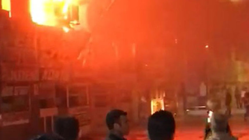 Adana Otogarı'nda korkutan yangın