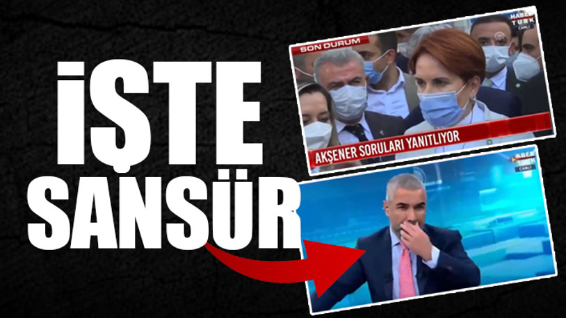 Akşener, Sedat Peker'in iddialarını konuşmaya başladığı sırada canlı yayını kestiler