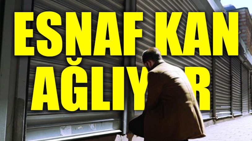 Bir ayda 7 bin 75 esnaf iflas etti