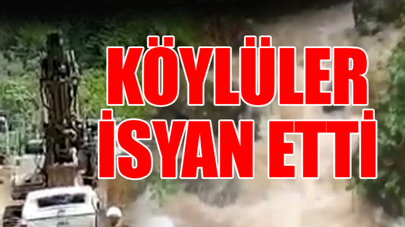 Cengiz İnşaat'ın talan etmeye çalıştığı İşkencedere'de korkutan heyelan