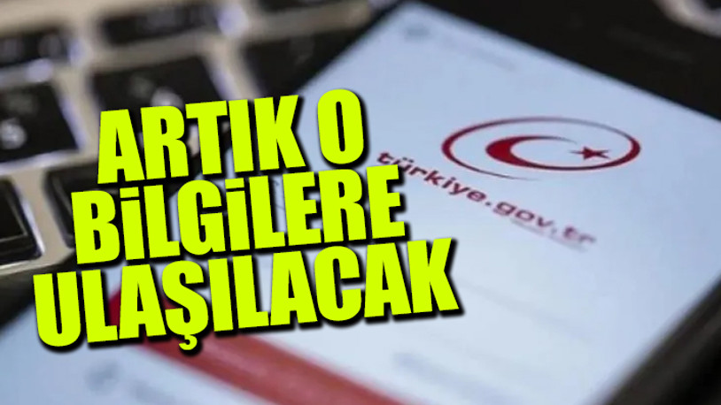 E-Devlet'te yeni dönem... 