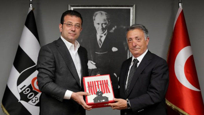 Ekrem İmamoğlu'ndan Beşiktaş'a şampiyonluk ziyareti