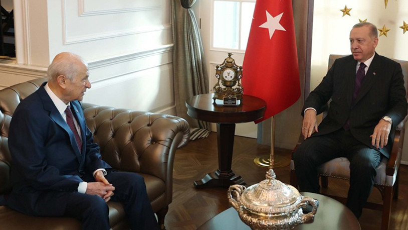 Erdoğan ve Bahçeli'den sürpriz görüşme