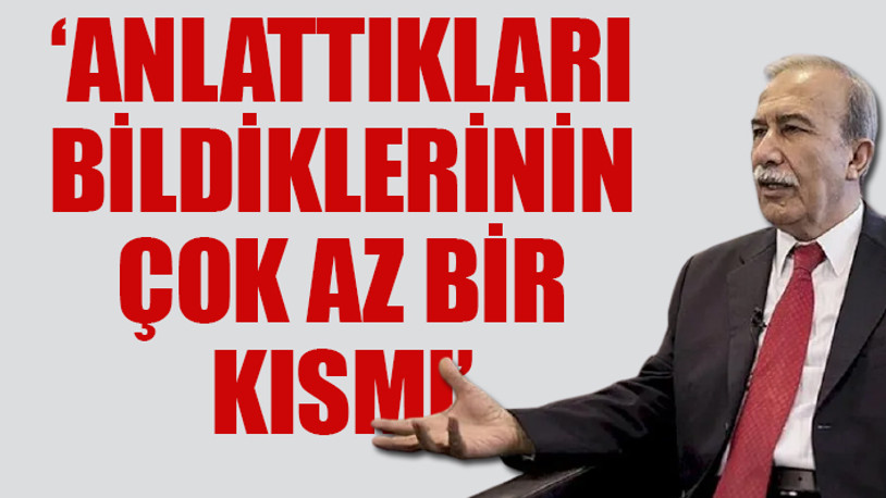 Eski emniyet müdürü Hanefi Avcı'dan kritik Sedat Peker değerlendirmesi