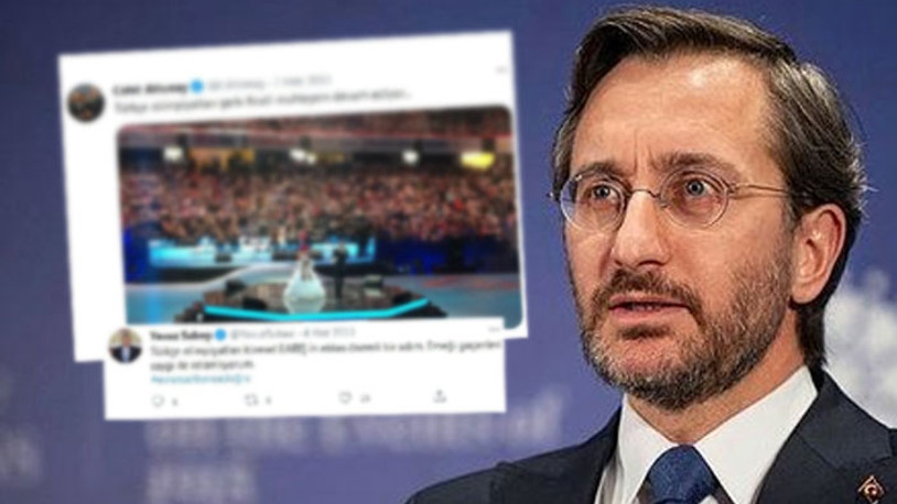 Fahrettin Altun'un paniği AKP'lileri harekete geçirdi: O tweetleri sildiler