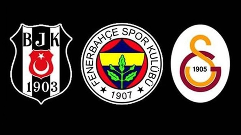 Galatasaray, Beşiktaş ve Fenerbahçe'nin son puan durumu