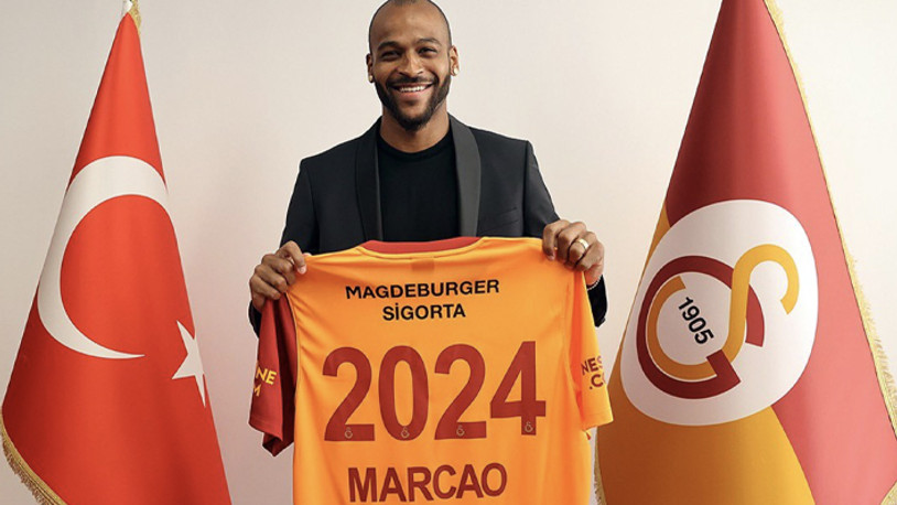 Galatasaray'da Marcao yeni sözleşmeye imza attı